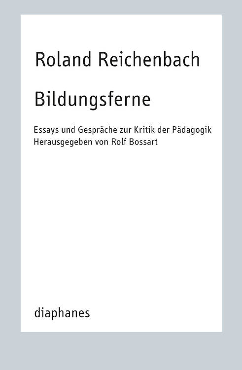 Roland Reichenbach: In der »Concorde-Falle«. Erfolgreiches Scheitern von Bildungsreformen 