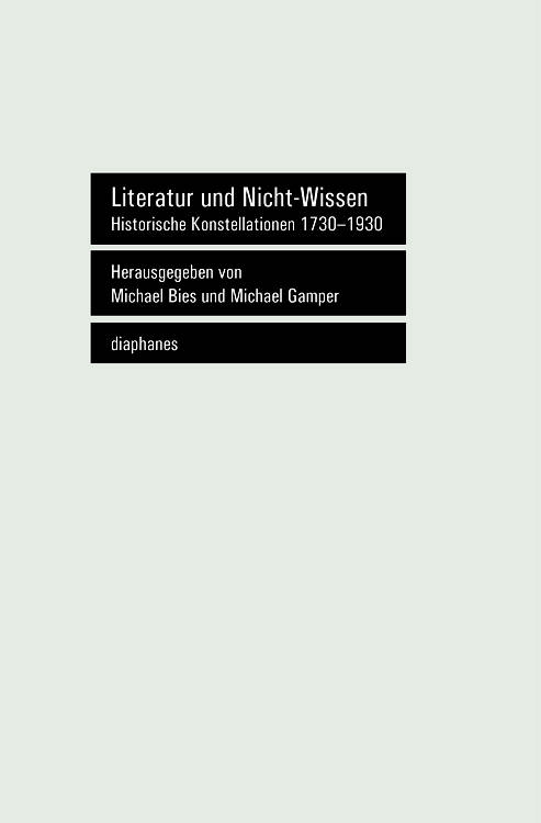 Marcus Twellmann: Das Nicht-Wissen der Statistik